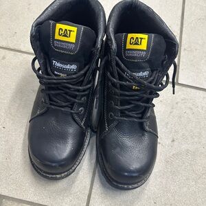 Caterpillar Black Work Boots
